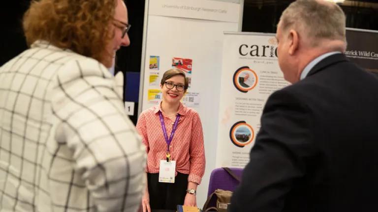 At ITAKOM, LEANS team members Dr Alyssa Alcorn and Professor Sue Fletcher Watson spoke about education with MSP Richard Lochhead, Minister for Just Transition, Employment and Fair Work