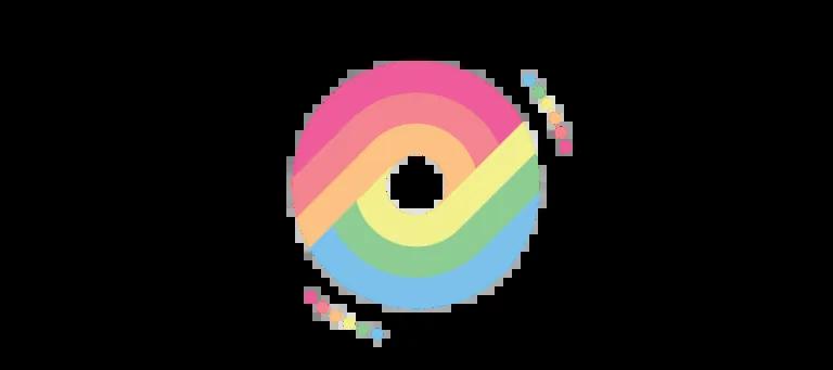 Neurodiversity Alliance logo of rainbow circle 