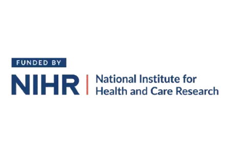 Wording "Funded by National Institute for Health and Care Research"