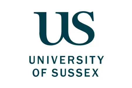 Letters U and S above University of Sussex words